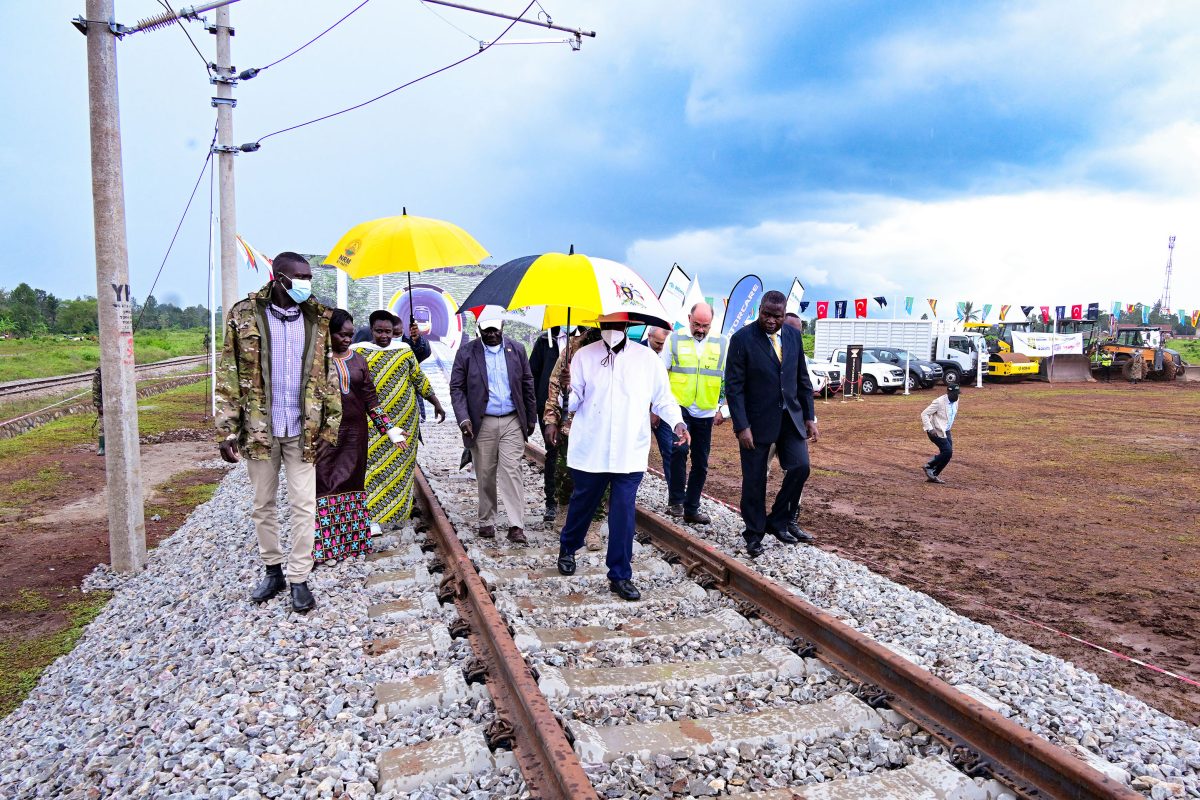 President Museveni Launches Construction Works For The Malaba – Kampala Eastern Route Sgr Route
